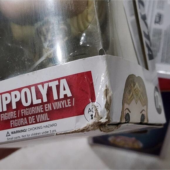 POP! Heroes Hippolyta DC Comics Funko Wonder Woman Steve Trevor Funko Pop - Picture 7 of 9